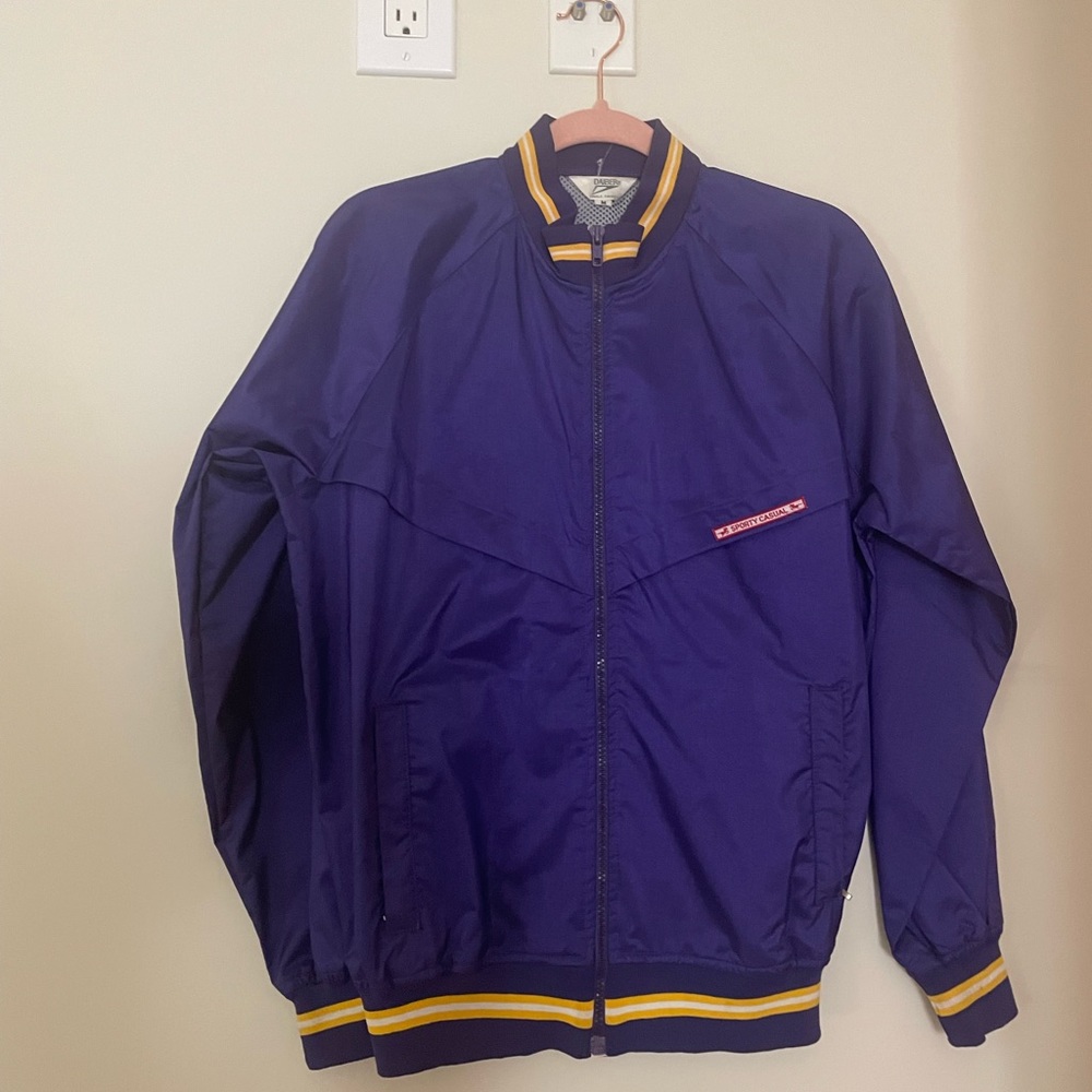 Vintage 80s Purple & Gold Starter Jacket (Lakers)